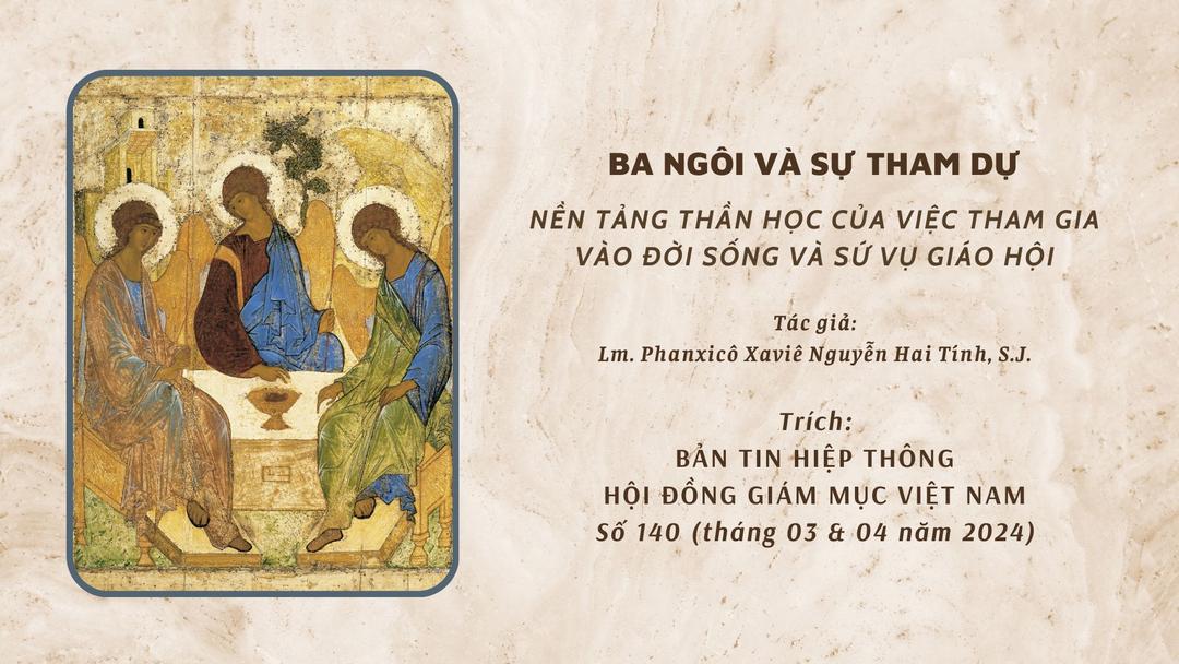 Ba Ngôi và sự tham dự - Nền tảng thần học của việc tham gia vào đời sống và sứ vụ Giáo hội