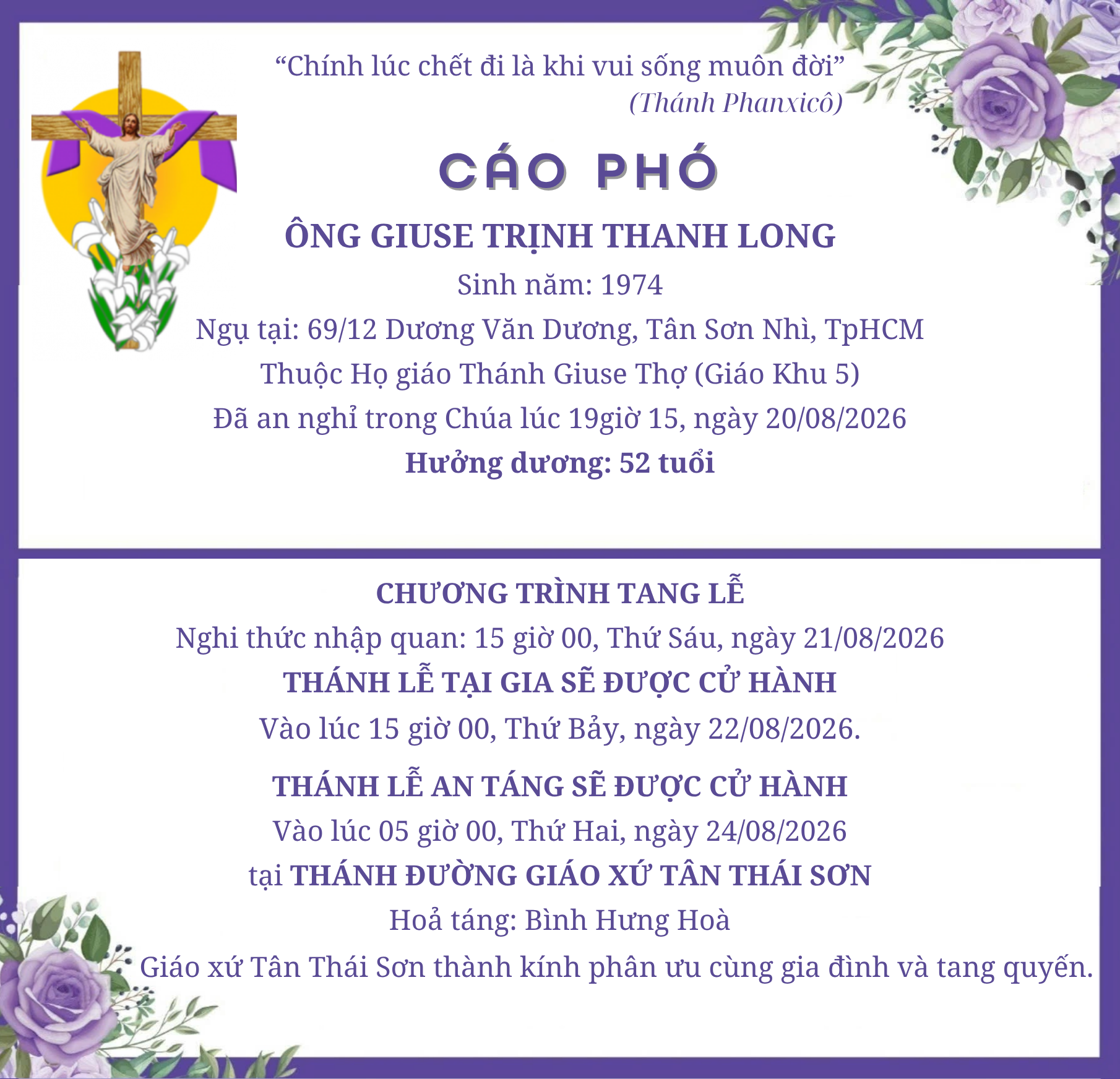 cao pho ong giuse trinh thanh long gk5 cao pho 2025