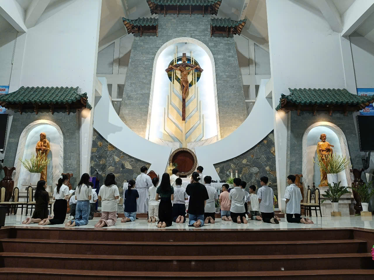 ra mat junior praesidium duc me truyen tin hoi legio mariae giao xu tan thai son 1