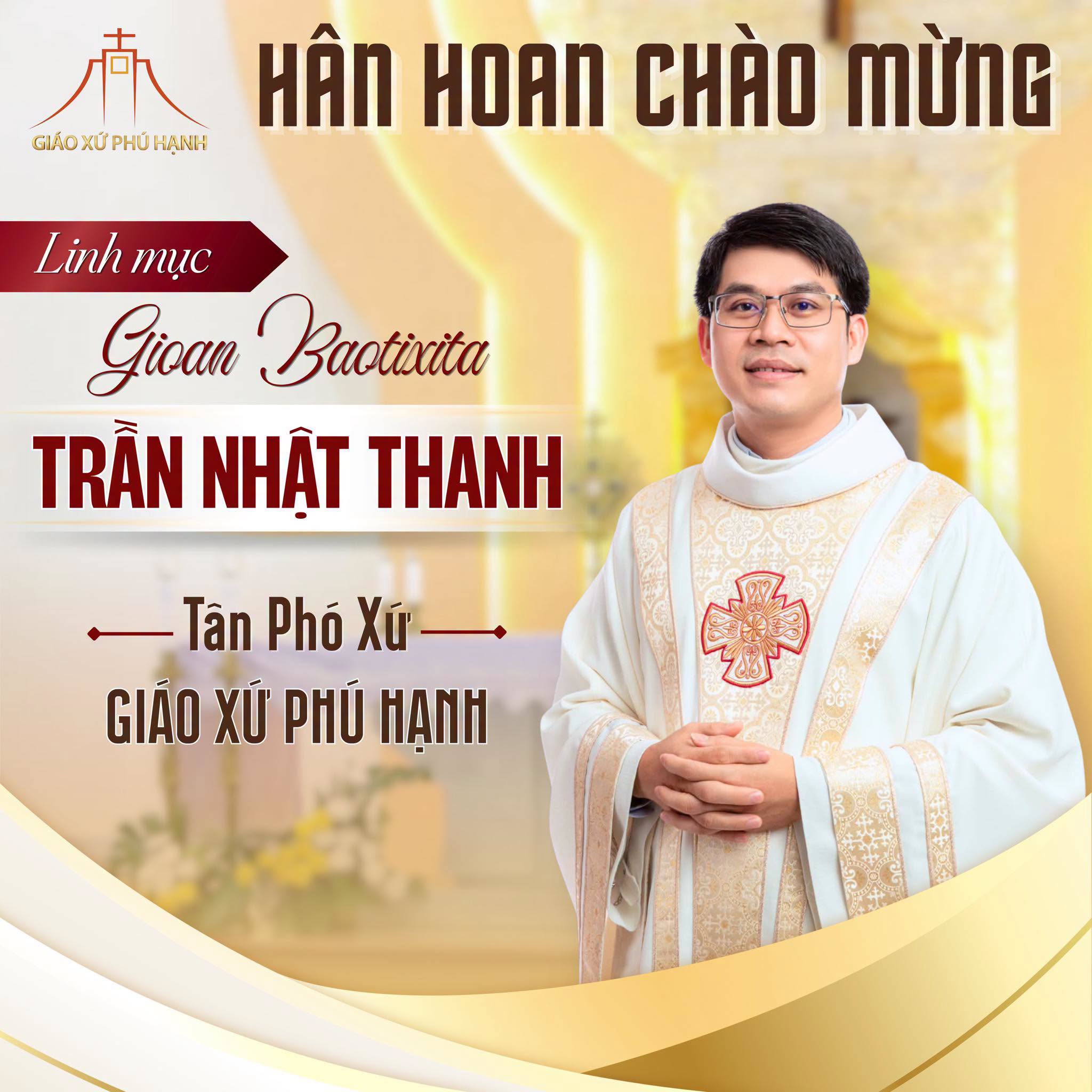 thanh le ta on va khoi dau su vu moi cha gioan baotixita tran nhat thanh tai giao xu phu hanh tran nhat thanh